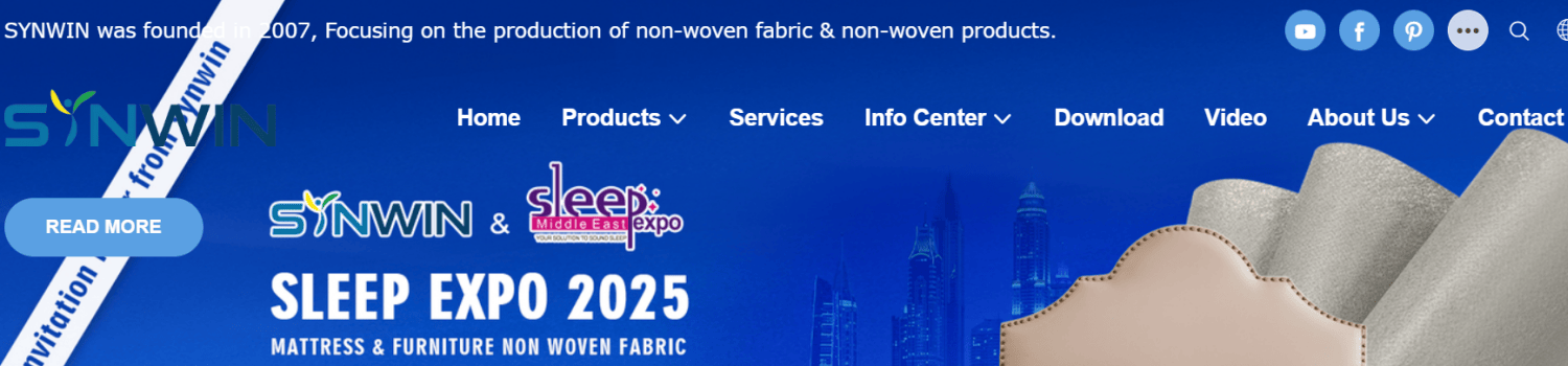 non-woven masterbatch